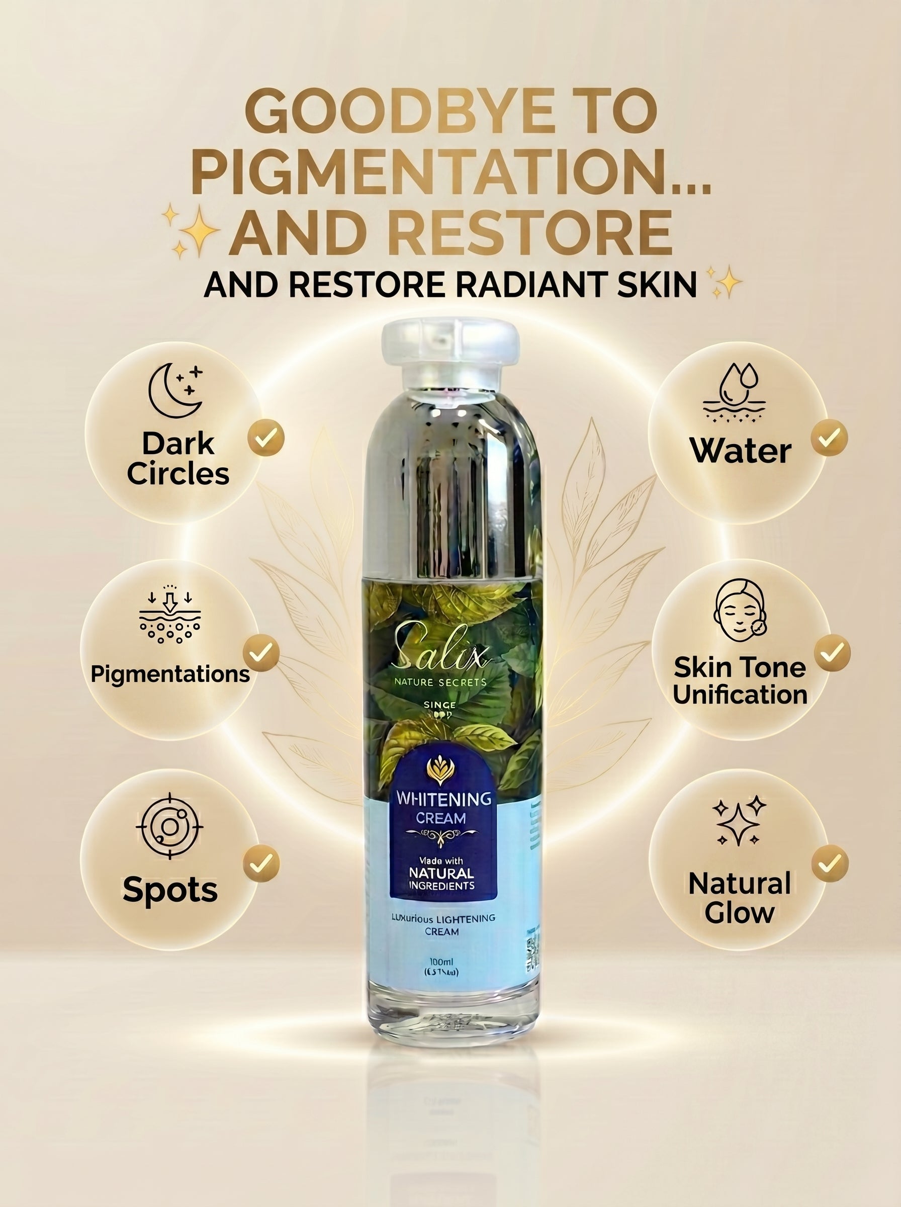 Salix whitening cream - 100 ml
